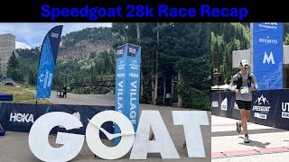 2024 Speedgoat 28k Race Recap [upl. by Leiahtan]