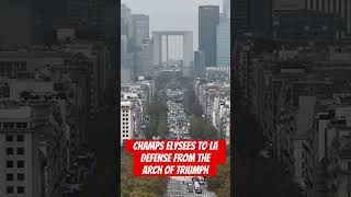 Champs Elysees to La Defense [upl. by Akiwak]