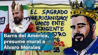 Club América La Monumental presume mural dedicado a Álvaro Morales [upl. by Buford735]