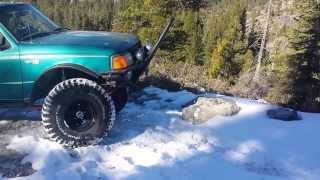 snow wheeling at Fordyce trail [upl. by Brina]