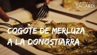 Aprende a asar a la parrilla el cogote de merluza a la donostiarra [upl. by Ahseinaj]