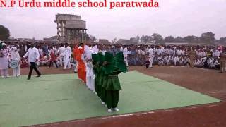 SARE JAHAN SE ACHA NP Urdu middle school nehru maidan paratwada [upl. by Aitenev]