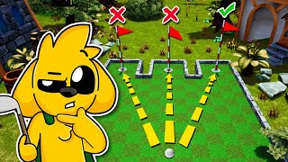 ¡NO ELIJAS EL HOYO EQUIVOCADO 2 😱🚩 MIKECRACK Y LOS COMPAS JUEGAN GOLF IT 9 [upl. by Mavra]