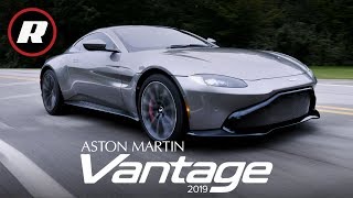 2019 Aston Martin Vantage A beautiful and thrilling 195 mph sports car  Review [upl. by Osana406]