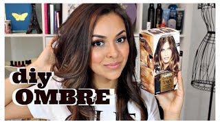 DIY Ombre Hair Using Loreal Ombre Touch Kit  Review  TrinaDuhra [upl. by Neleb]