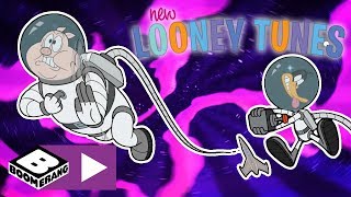 New Looney Tunes  Daffy Is Crazy About Space  Boomerang UK [upl. by Hcab895]