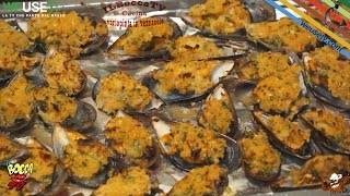 242  Cozze gratinatecosi buone mai mangiate antipasto a base di pesce buono facile e veloce [upl. by Arodoet]