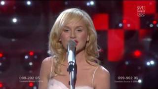 This is my life  Anna Bergendahl WINNER Melodifestivalen 2010 [upl. by Ralston]