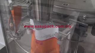 EASY PACK STAND UP POUCH PACKAGING MACHINE [upl. by Sura]