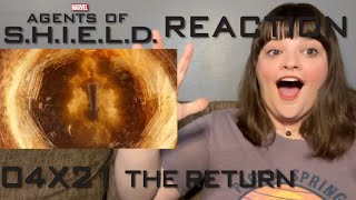 Agents of SHIELD  4x21 quotThe Returnquot Reaction [upl. by Eirroc]