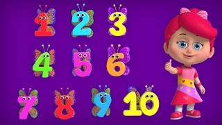 10 Little Numbers Song  Numbers Song for Children  Learn Numbers with Betty and Bunny for KIDS [upl. by Gnal730]