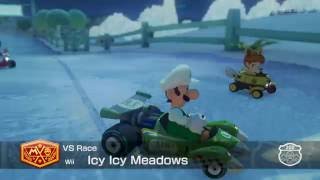 Mario Kart 8 Mod  Icy Icy Meadows [upl. by Annodam]