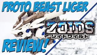 Zoids Wild Proto Beast Liger Review [upl. by Alek394]