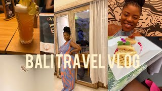 TRAVEL VLOG  Bali Day 1 w iamchelsiejanea  Room Tour  Welcome Dinner  Eden Hookah [upl. by Enia]