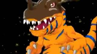 Agumon Digievolución Portuguesa [upl. by Dessma]