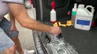 Quick Clean on my own van satisfying carcleaningbilthamber [upl. by Winchell]