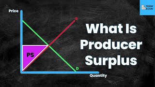 What is Producer Surplus  Think Econ  Microeconomic Concepts [upl. by Britni]