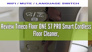 Review Tineco Floor ONE S7 PRO Smart Cordless Floor Cleaner Wet Dry Vacuum Cleaner amp Mop for Hard F [upl. by Halet700]