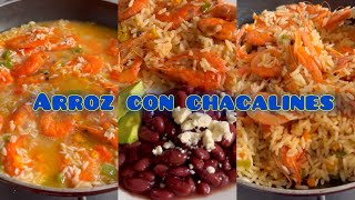 ARROZ CON CHACALINES ESTILO SALVADOREÑO [upl. by Enair]