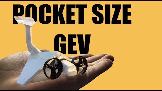 Micro RC Ekranoplan Ground Effect Vehicle [upl. by Stonwin99]