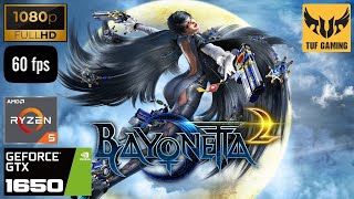 Bayonetta 2 YUZU Gameplay GTX 1650 Ryzen 5 3550H 1080p [upl. by Aiek552]