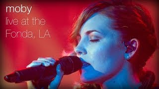 Moby  Southside feat Skylar Grey Live at The Fonda LA [upl. by Sidoma]