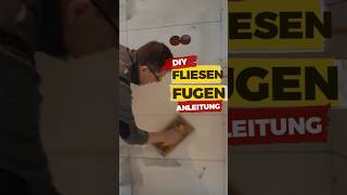 Fliesen Fugen DIY Anleitung [upl. by Rabka604]