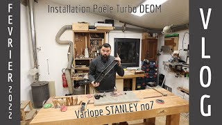 Installation dun Poêle Turbo DEOM PUTACLIC [upl. by Amees]