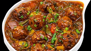 होटल जैसा वेज मंचूरियन का सबसे आसान तरीका  Veg Manchurian Recipe  Manchurian RecipeKabitaskitchen [upl. by Alyss]