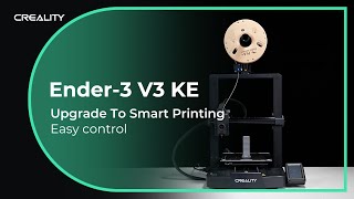 Ender 3 V3 KE Enjoy the Fun of Going Beyond Space Limits with LAN Printing and Cloud Printing [upl. by Ajnat745]