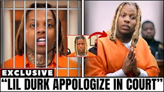 JUST NOW Lil Durk Apologized In Court And Snitched on His Top Shooter [upl. by Nilyaj]