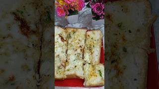 Without Oven Garlic Bread Recipe In Hindi trendingshorts viralshort explore [upl. by Blight]