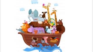 The Noahs Ark Song by Charlie Chipmunk  Vintage Bible Christian Kids Childrens Music [upl. by Ellsworth]