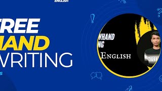 English free hand writing rules part 3 [upl. by Atiuqat]