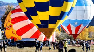 2023 Animas Valley Balloon Rally draws hotair balloon enthusiasts [upl. by Einnal]