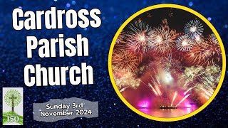 Cardross Parish Church Sunday 3rd November 2024 [upl. by Ysor]