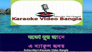 Poddo Patar Jol James Bangla karaokeMHUNLOCKER [upl. by Timmie762]