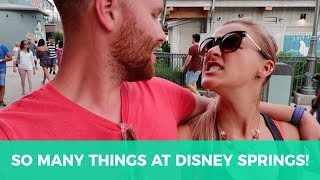 Walt Disney World  Travel Day amp Disney Springs [upl. by Burtie]