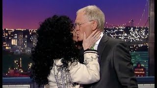 Best of Letterman amp Cher Roasting amp Flirting [upl. by Nefets]