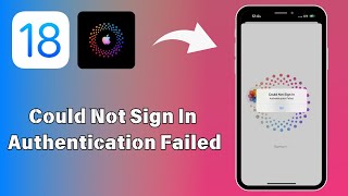 App Store Could Not Sign In Authentication Failed Problem On iPhone [upl. by Aeslek]