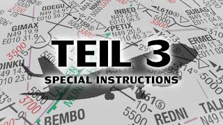 IFR Funk Tutorial  Teil 3 SPECIAL INSTRUCTIONS  IVAO  VATSIM  AZF [upl. by Dalston]