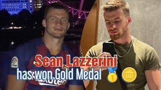 Sean Lazzerini wins Lightheavyweight Gold Medal in Commonwealth Games 2022 Birmingham [upl. by Hartill]