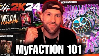 WWE 2K24 MyFACTION 101 [upl. by Neelyk]