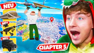 Meine ERSTE RUNDE in Fortnite CHAPTER 5 🔥😱 [upl. by Mowbray]