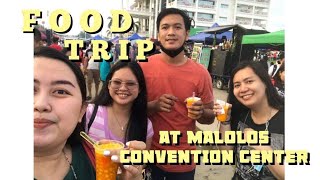 FOOD TRIP AT MALOLOS SPORTS amp CONVENTION CENTER  Norman amp Bridgette [upl. by Ahseket]