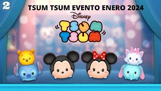 TSUM TSUM JANUARY 2024 ALPHABET BOOK FOREST 2 [upl. by Ivon307]