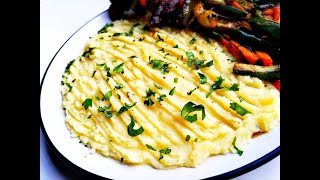 CREAMY MASHED POTATOES  How To Make Creamy Mashed Poatates [upl. by Nauqad]