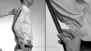 How to measure your arm length  Measurement guide  Mens body measurements [upl. by Dann]