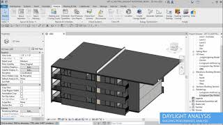 014DAYLIGHT ANALYSIS  Revit Insight  Building Performance Analysis [upl. by Sadnac]