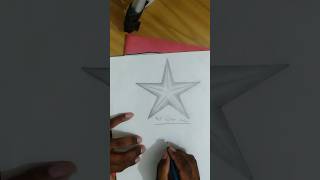 👀😜3D star illusion art shorts short drawing abhishekkumarsonu8894 [upl. by Maxy]